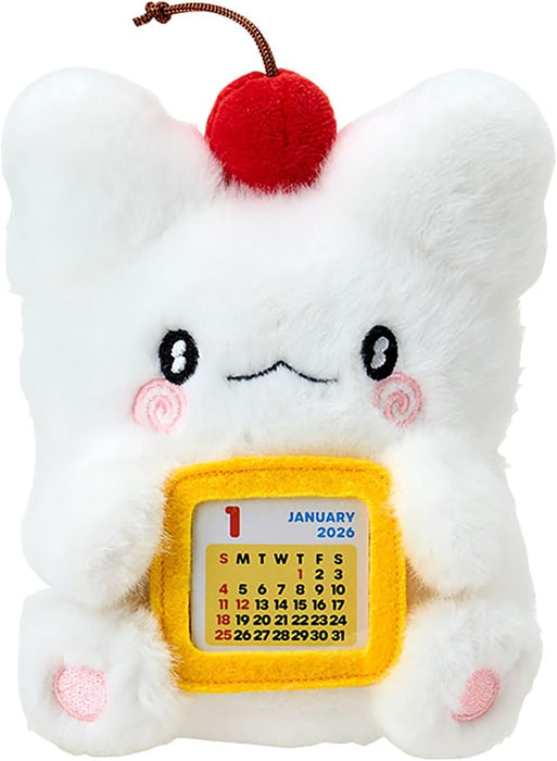 Sanrio Plush Calendar 2026 HANAMARUOBAKE  Desk Calendar 622877