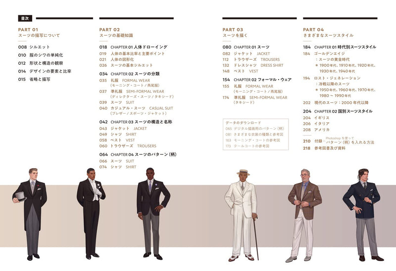 How to Draw Traditional Suits