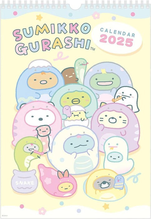 Sumikko Gurashi Wall Calendar 2025 B4 CD38901