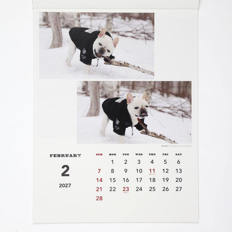 Noritsu NOLTY 2027 Desk Calendar 21 B6 C214