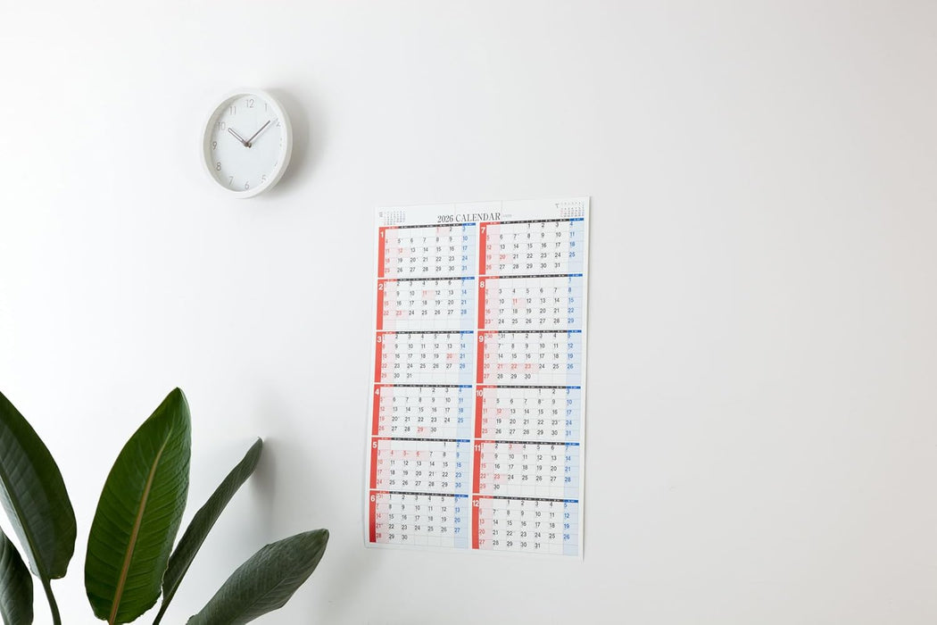 Takahashi 2026 Wall Calendar A2 E1