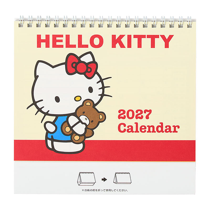 Sanrio Ring Calendar 2027 Hello Kitty Desk Calendar 921238