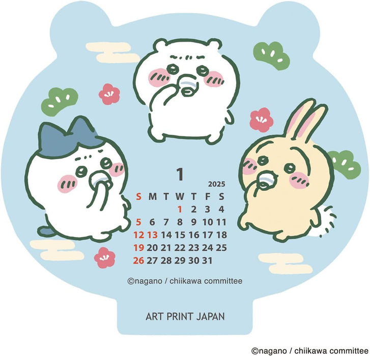 2025 Chiikawa Die Cut Desk Calendar No.185