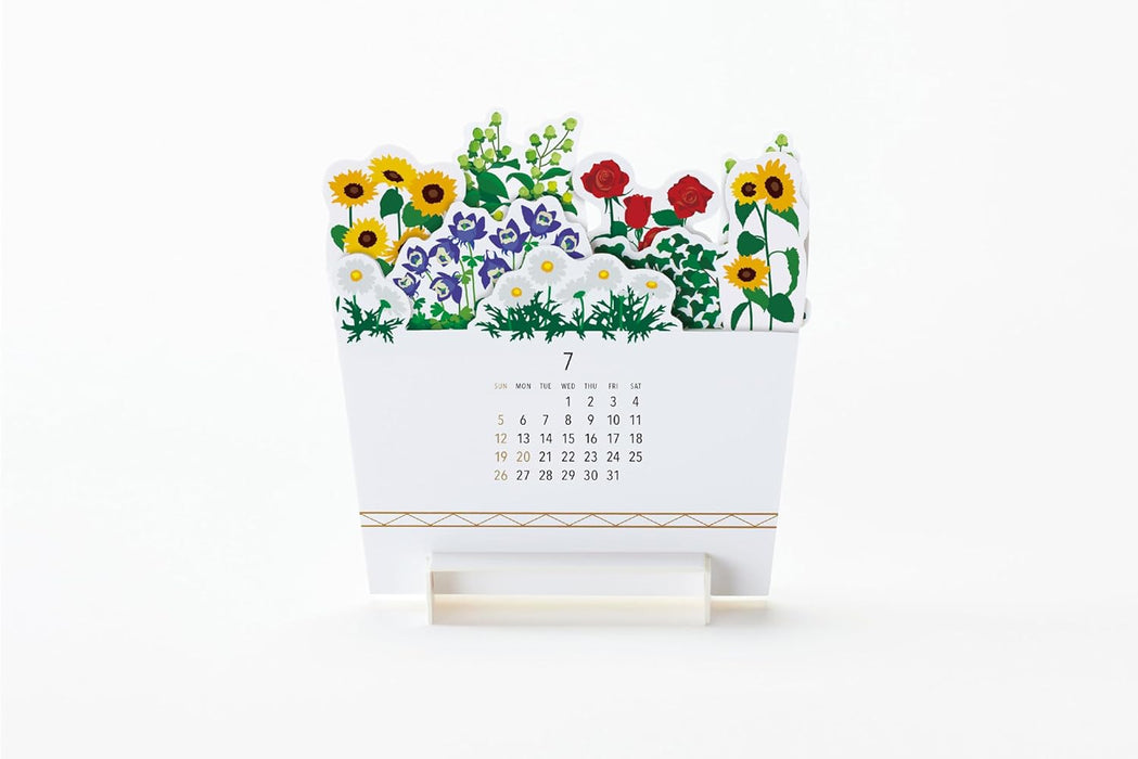 good morning 2026 desk calendar bloom 2326
