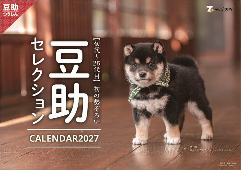 Hagoromo Mamesuke Selection 2027 Wall Calendar CL27-0396
