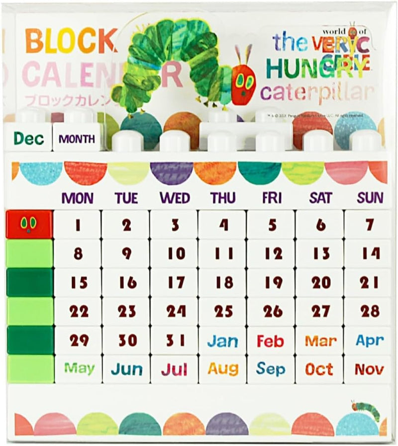 The Very Hungry Caterpillar (Harapeko Aomushi) Block 2026 Calendar CL26-0549