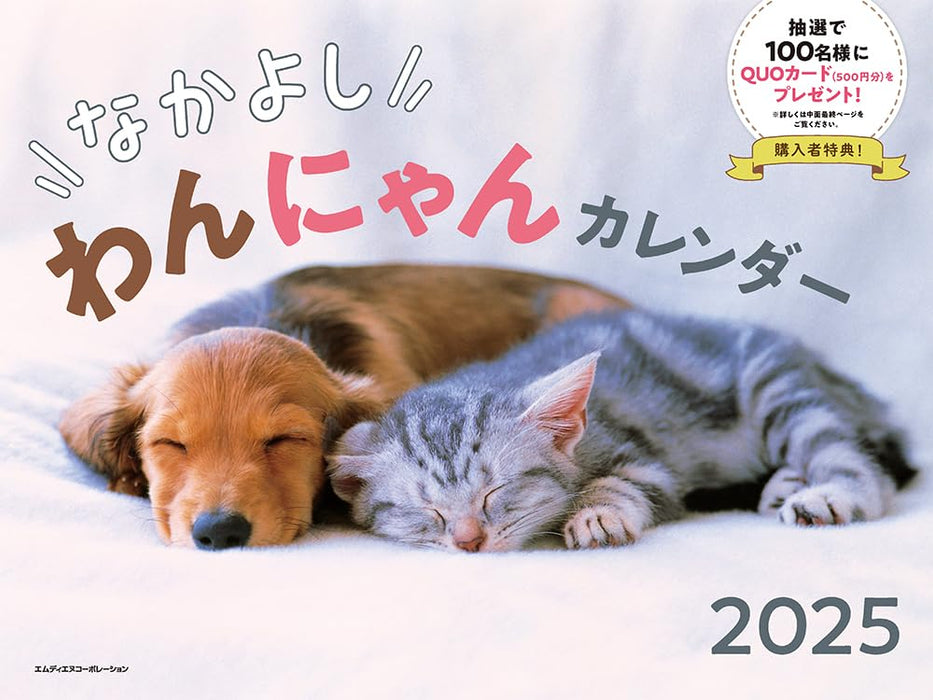 2025 Best Friends: Dogs and Cats Calendar