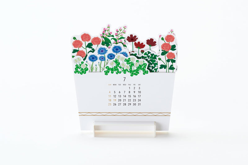 M-PLAN 2027 Cubics Desk Calendar Petit 2-Month Basic 204106-01-65