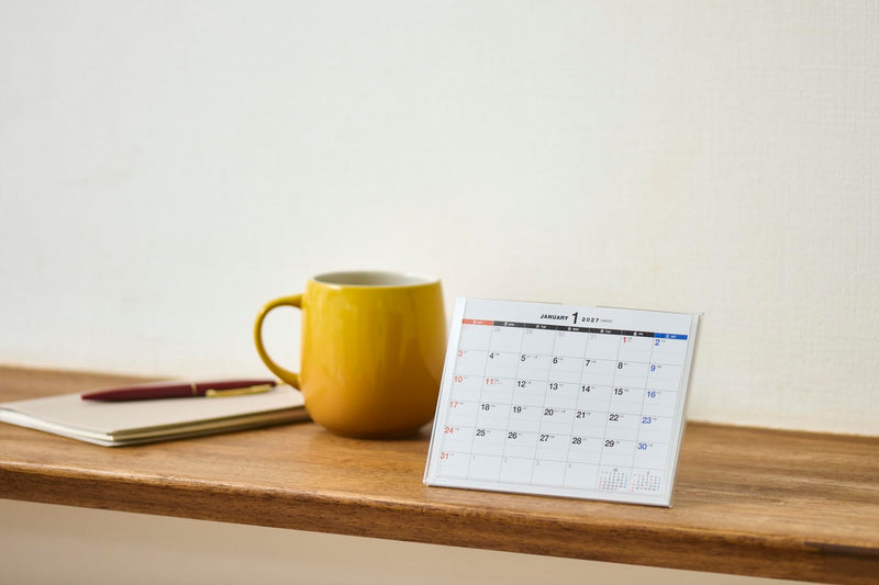Takahashi 2027 Desk Calendar A6 E133