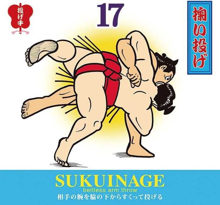 Try-X Perpetual Page-A-Day Desk Calendar Sumo 82 Winning Technique CL-742 19 x 18cm