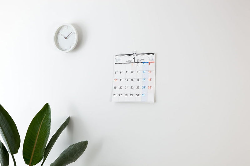 Takahashi 2026 Wall Calendar Modified A3 E17