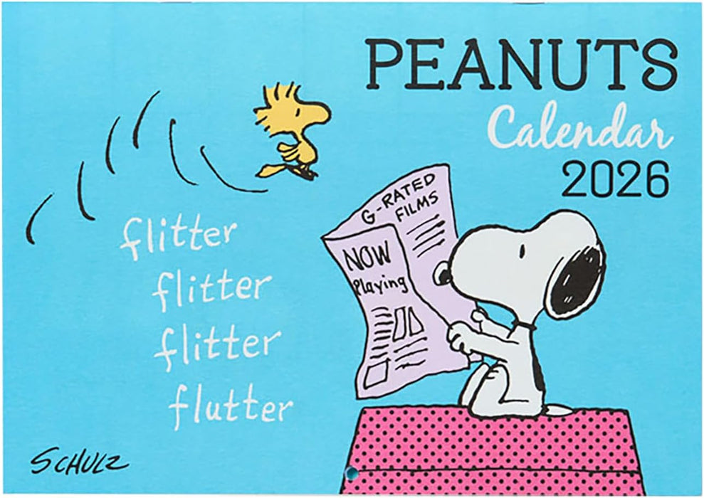 Sanrio Wall Calendar Horizontal 2026 Snoopy Wall Calendar 622630