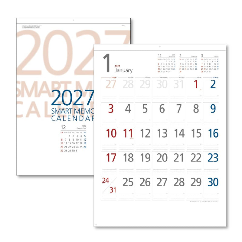 Takahashi 2027 Desk Calendar B6 E155