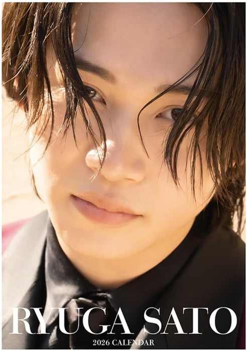 Ryuga Sato 2026 Desk Calendar CL26-0335