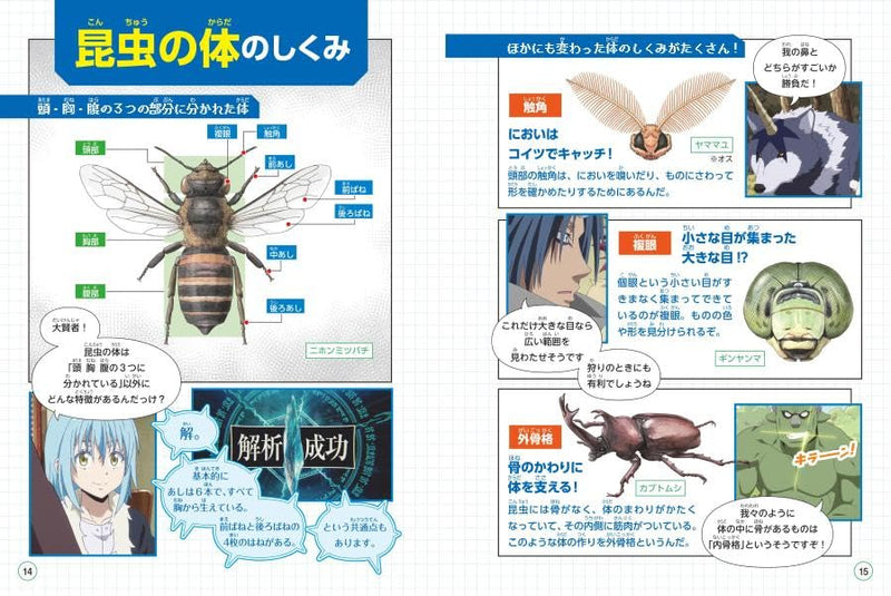 Learn About Insects with 'That Time I Got Reincarnated as a Slime' BOOK