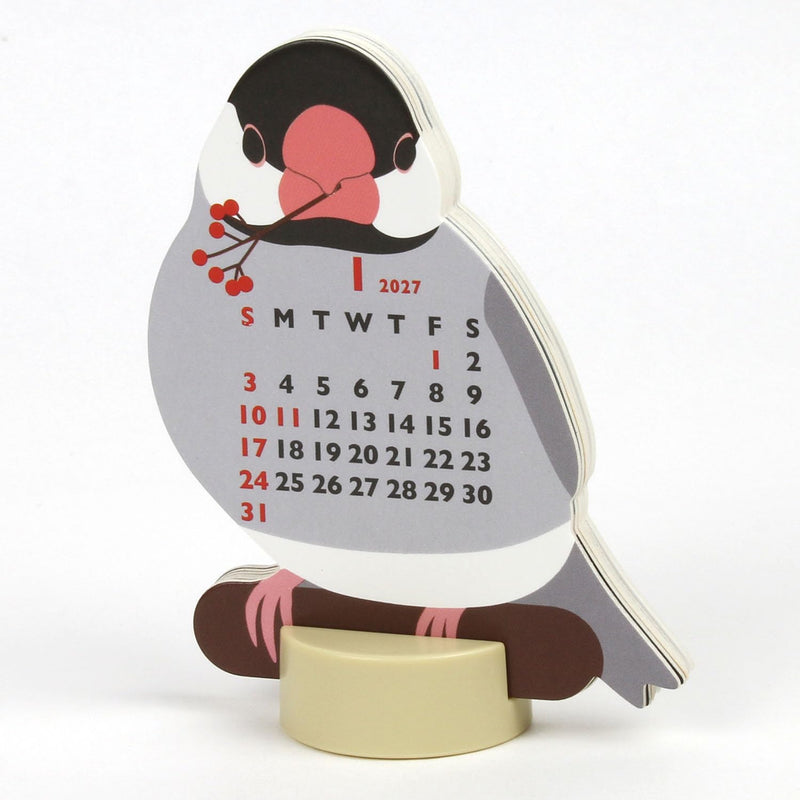 New Japan Calendar 2027 Desk Calendar Compact Color NK8508