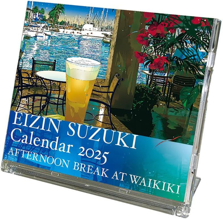 Try-X 2025 Desk Calendar Eizin Suzuki CL-482 13x16cm