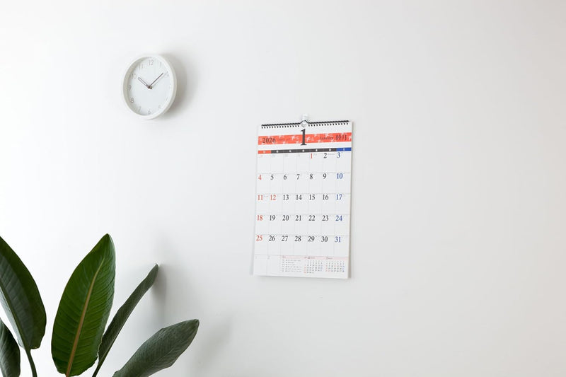Takahashi 2026 Wall Calendar A3 E12