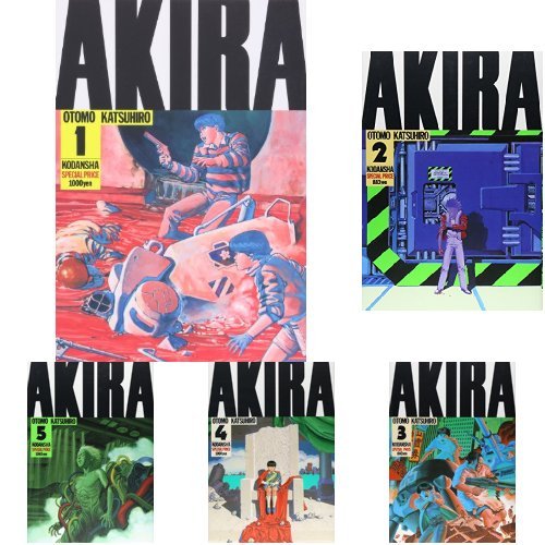 AKIRA Complete 6-Volume Set