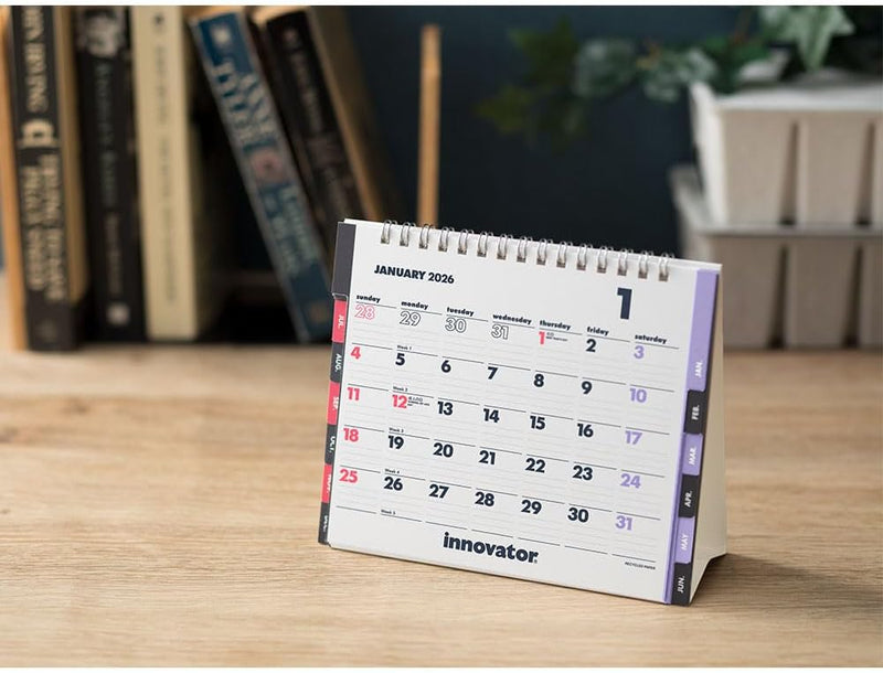 Innovator 2026 Desk Calendar M 31399006