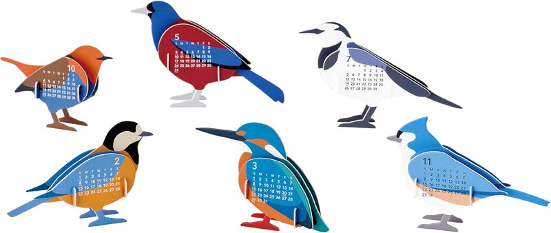 good morning 2026 desk calendar bird 2463