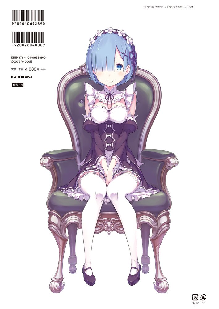 Re:Zero - Starting Life in Another World Shinichiro Otsuka Art Works Re:BOX