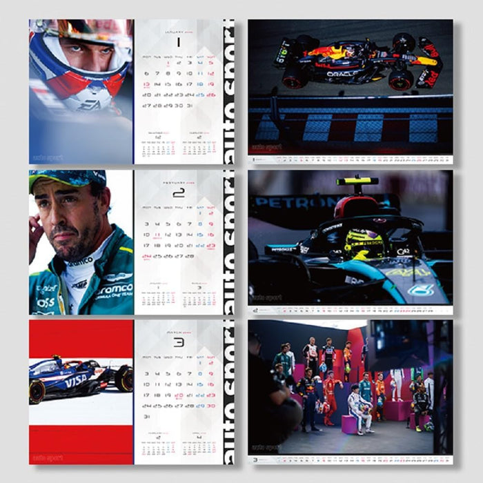 2025 Auto Sport Calendar FORMULA 1 (Desk Calendar)