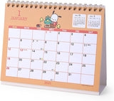 Sanrio Ring Calendar 2025 Pochacco Desk Calendar with Schedule Stickers 451371