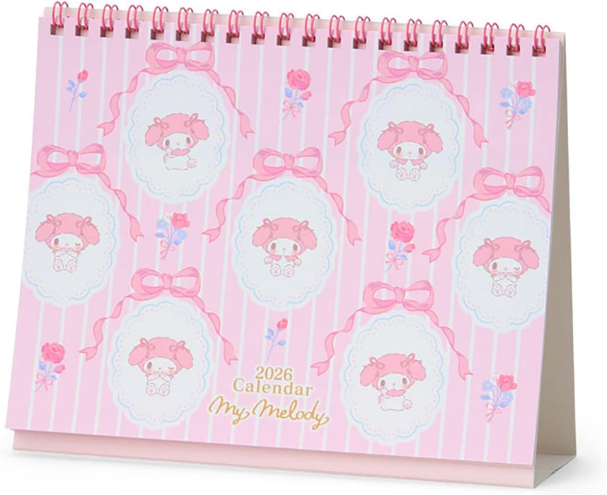Sanrio Ring Calendar 2026 My Melody Desk Calendar 622044