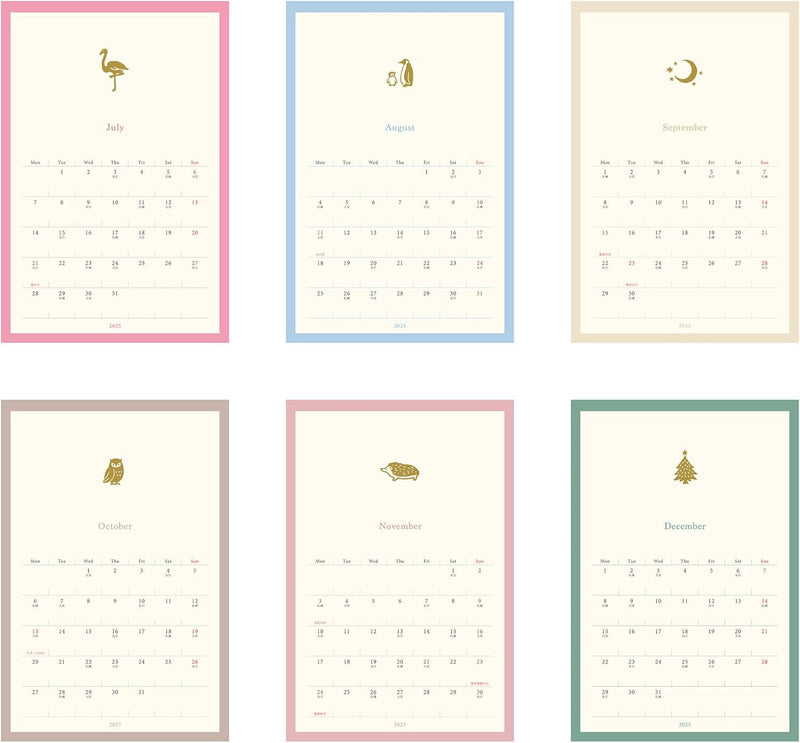 EL COMMUN MATOKA 2025 Desk Calendar Lucia CAL-114