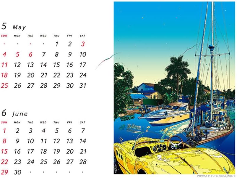 Try-X 2025 Desk Calendar Eizin Suzuki CL-482 13x16cm