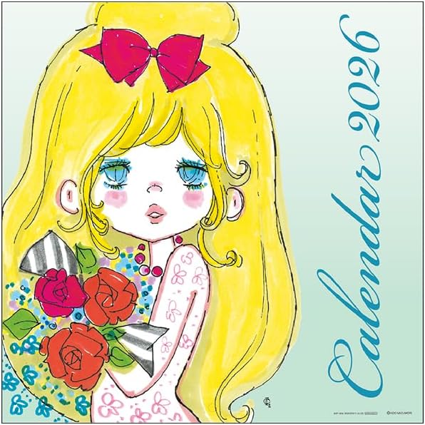 Sun-Star Stationery Ado Mizumori 2026 Wall Calendar Ado Mizumori S8521433