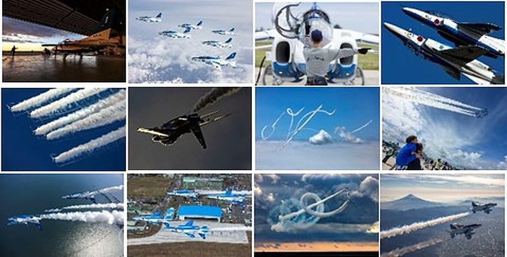 Japan Air Self-Defense Force Blue Impulse Calendar 2025