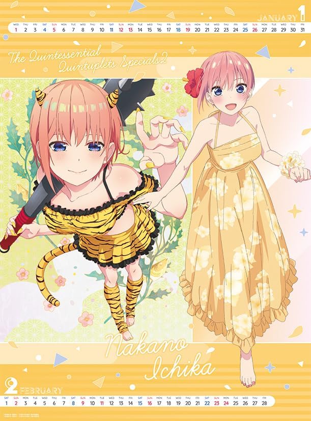 Ensky The Quintessential Quintuplets* 2025 Calendar