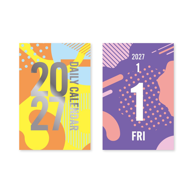 New Japan Calendar 2027 Page-A-Day Calendar Mini Mini Daily Calendar NK4470