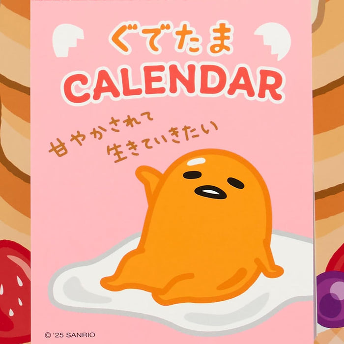 Sanrio Page-A-Day Wall Calendar 2026 Gudetama Wall Calendar 622362