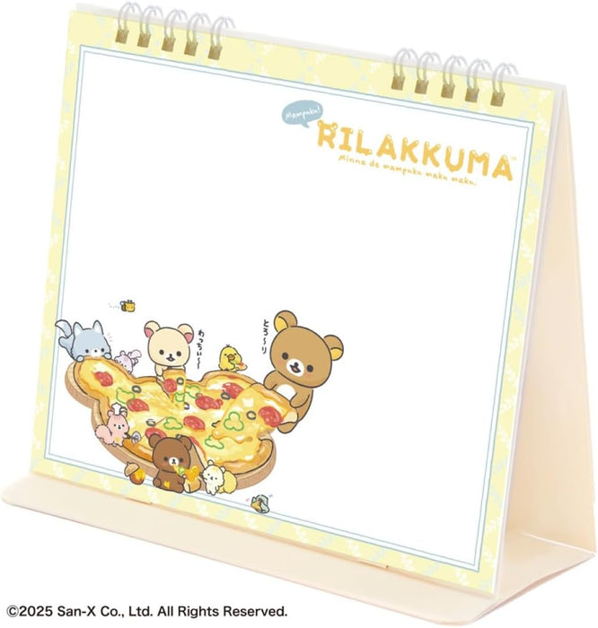 Todan 2026 Desk Whiteboard Calendar (Rilakkuma) TD-30060 CL26-1072