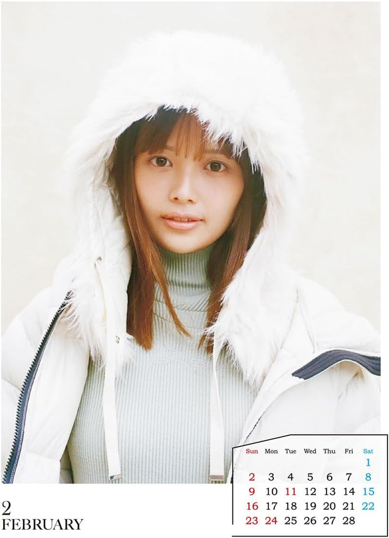 Try-X Hinami Mori 2025 Desk Calendar CL-182 A5