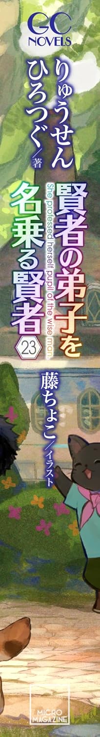 She Professed Herself Pupil of the Wise Man (Kenja no Deshi wo Nanoru Kenja) 23 (Light Novel)
