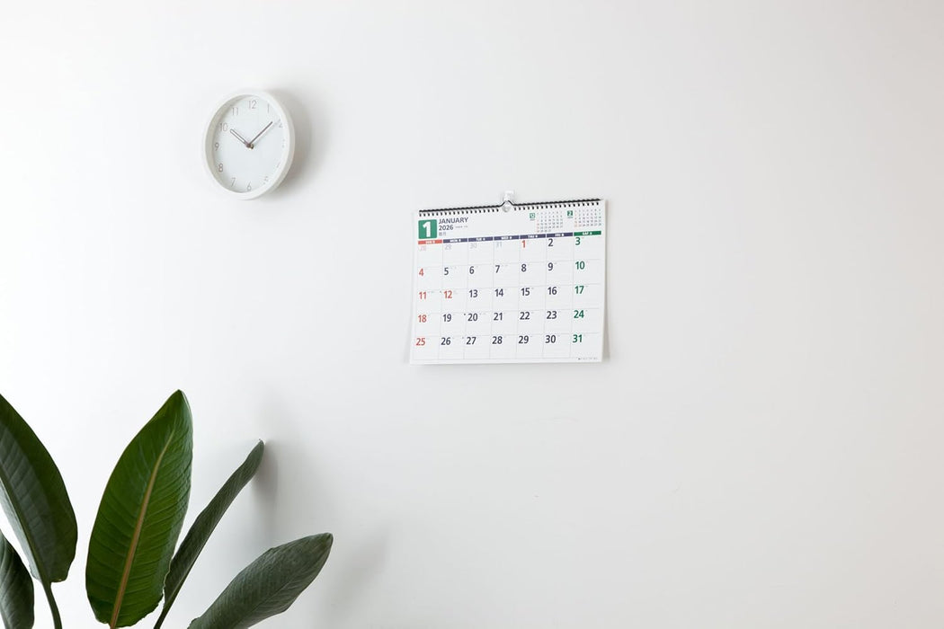 Takahashi 2026 Wall Calendar B4 E79