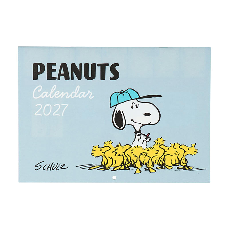 Sanrio Wall Calendar Horizontal 2027 Snoopy Wall Calendar 921696