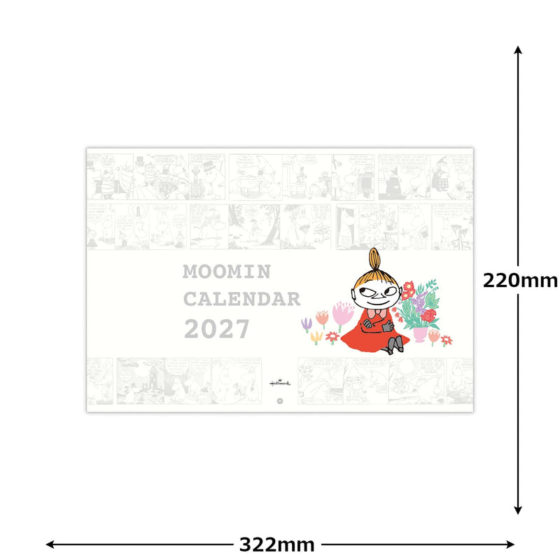 Hallmark Moomin Little My 2027 Wall Calendar Large 853259
