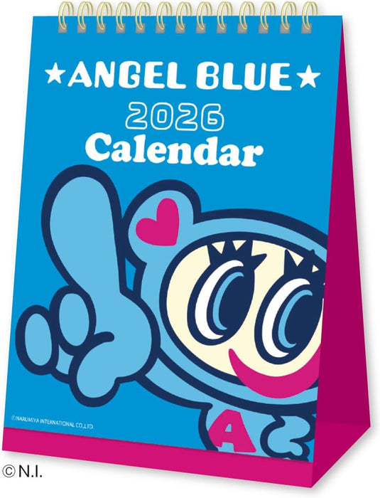New Japan Calendar 2026 Desk Calendar ANGELBLUE NK4310