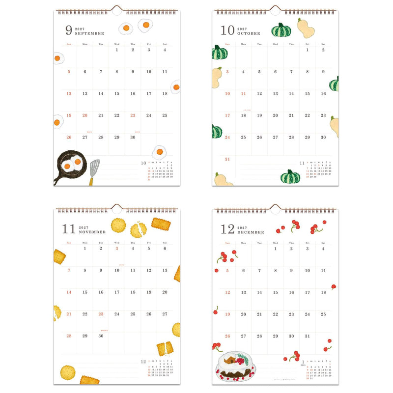 Greeting Life 2027 Wall Calendar Yusuke Yonezu Relaxing C-1742-YZ