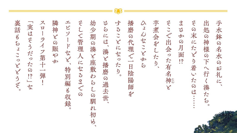 Kami no Niwatsuki Kusunoki-tei 11 (Light Novel)