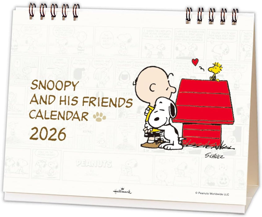 Hallmark Snoopy 2026 Desk Calendar 845490