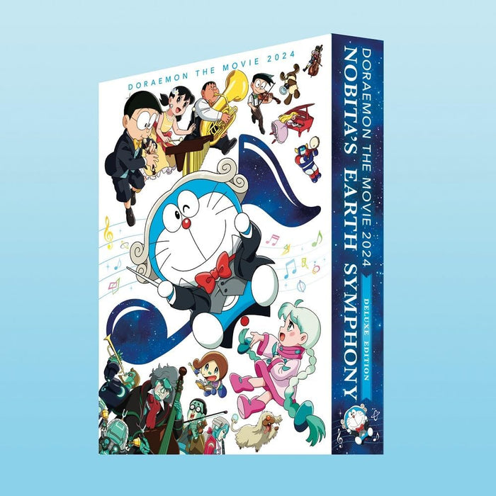 Doraemon: Nobita's Earth Symphony Blu-ray Deluxe Edition (Blu-ray + Booklet + Compact Scenario Set) [Limited First Edition Product] [Blu-ray]