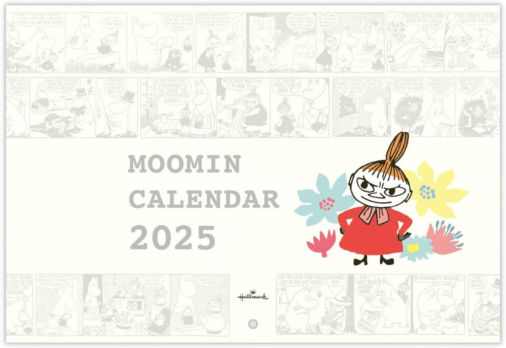 Hallmark Moomin Little My 2025 Wall Calendar Small 834-777