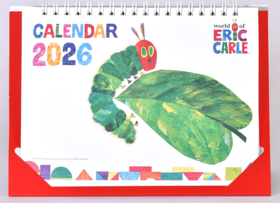 KS Hanbai 2026 Desk Calendar Eric Carle Popup Calendar CL26-0500