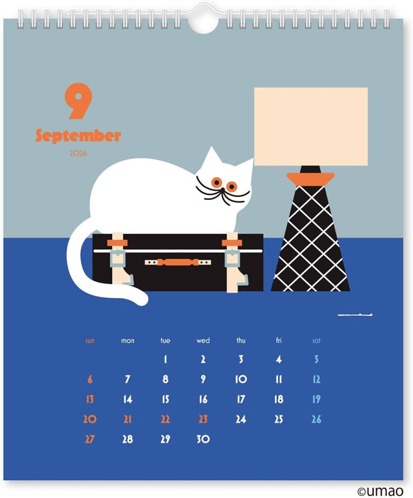 New Japan Calendar 2026 Wall Calendar umao NK4030